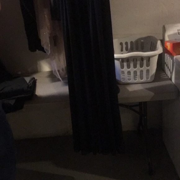 LONG BLACK DRESS - Picture 3 of 5